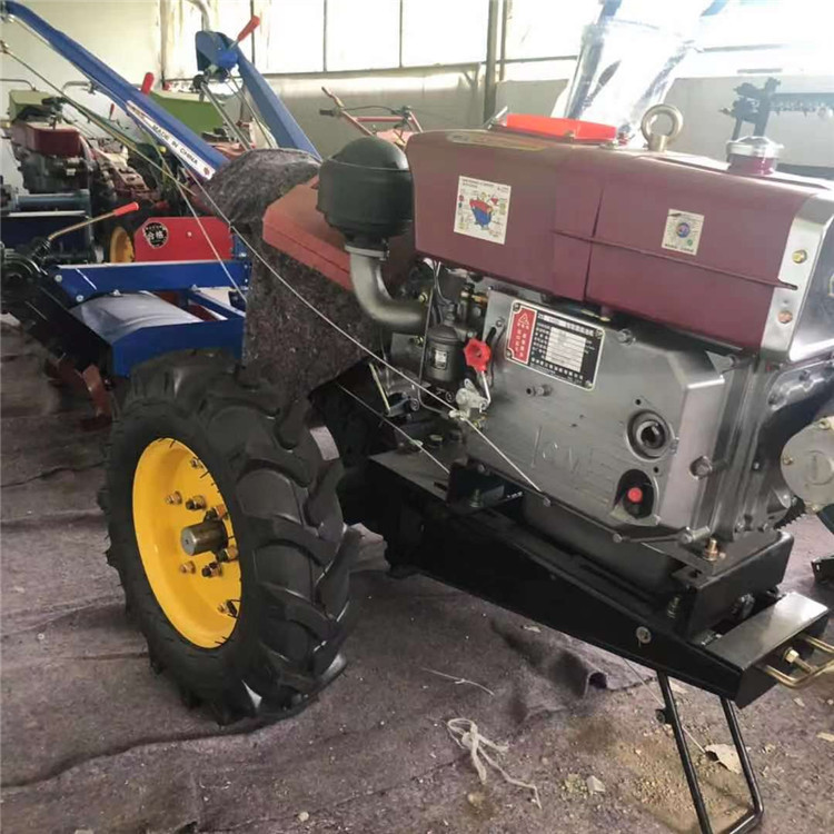 151型常州大底盘手扶拖拉机 12马力手扶葡萄埋藤机 犁地开沟机