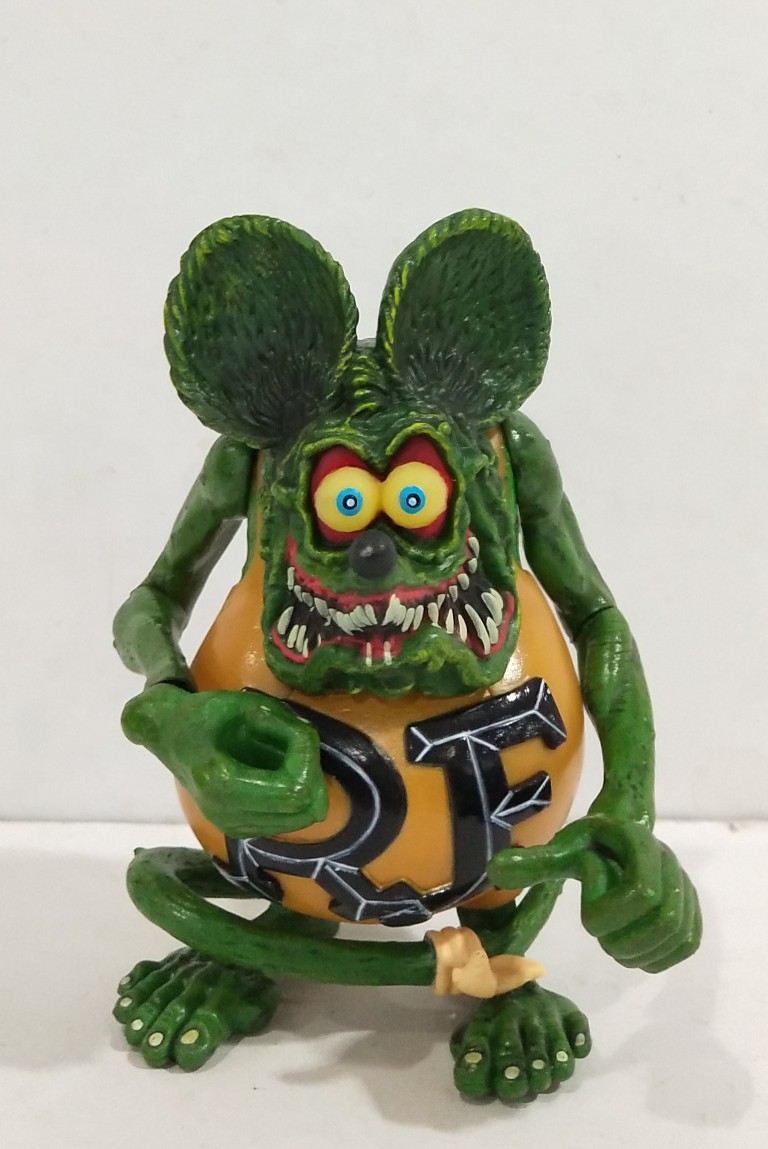 芬克 疯狂老鼠 食油鼠 老鼠芬克传奇 ratfink 可动人偶公仔模型