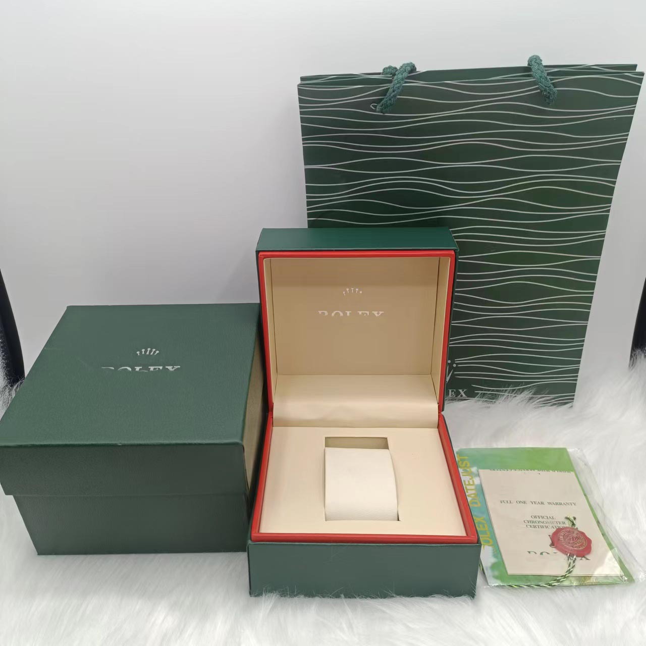 高档翻盖手表盒腕表大皮盒礼盒包装方形礼盒手表盒子logo 天地盖
