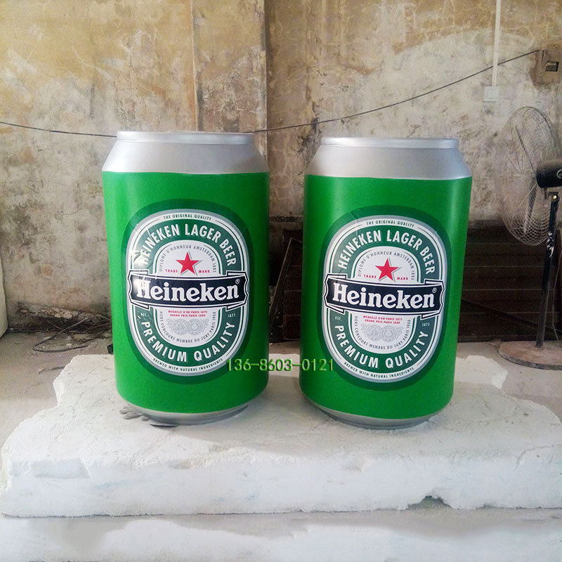 啤酒玻璃钢雕塑