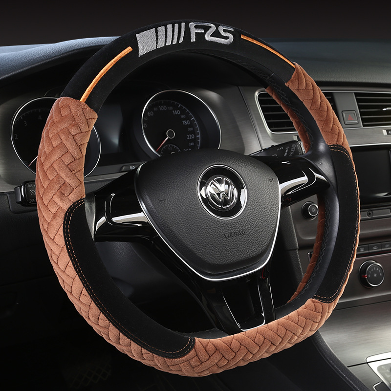 男女新款字母冬季方向盘套