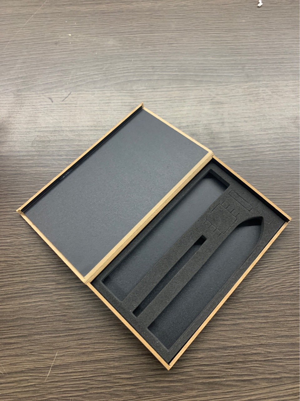 现货表带盒苹果手表带包装 手表带黑色木盒 通用表带木盒包装礼盒