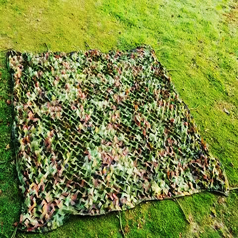 防卫星伪装网防航拍丛林迷彩网遮阳网山体绿化网主题装饰网布伪装