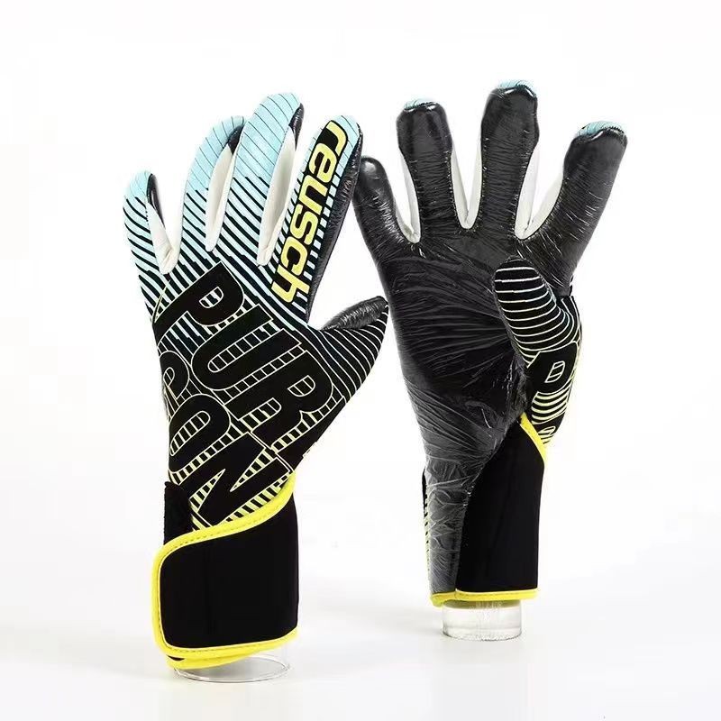 Factory in Stock Goalkeeper Football Gloves Adult and Children Goalkeeper Game Professional Non-Slip Breathable and Wearable