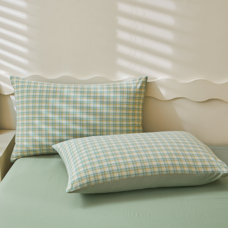 a类纯棉枕头套一对装枕头枕套家用儿童单个枕芯内胆套男2023新款