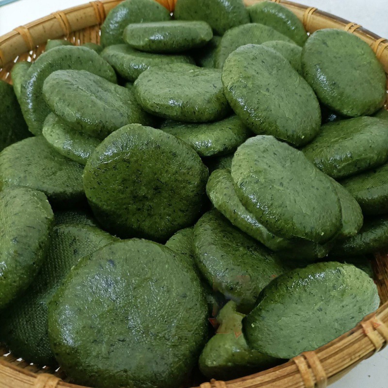 客家艾糍艾草糍粑糯米糍粑青团艾蒿贵州传统美食特产农家非无糖