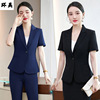 hotel Manager coverall summer Short sleeved Occupation suit temperament goddess Beauty Jewelry store Reception work clothes