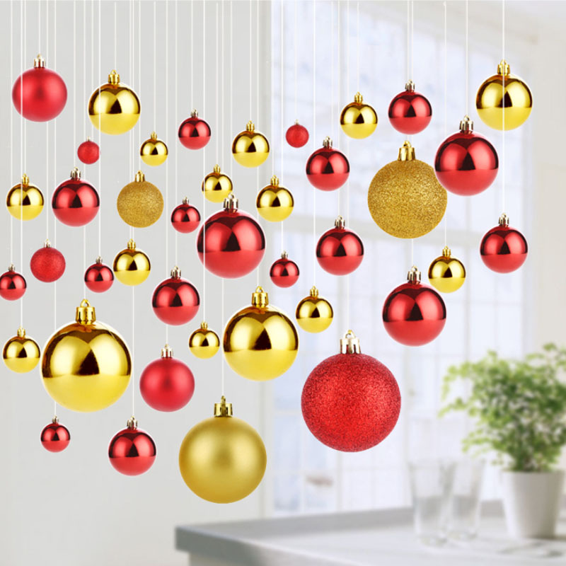 吊顶装饰彩球挂件天花板吊饰橱窗屋顶吊球珠宝店铺布置挂饰装饰球