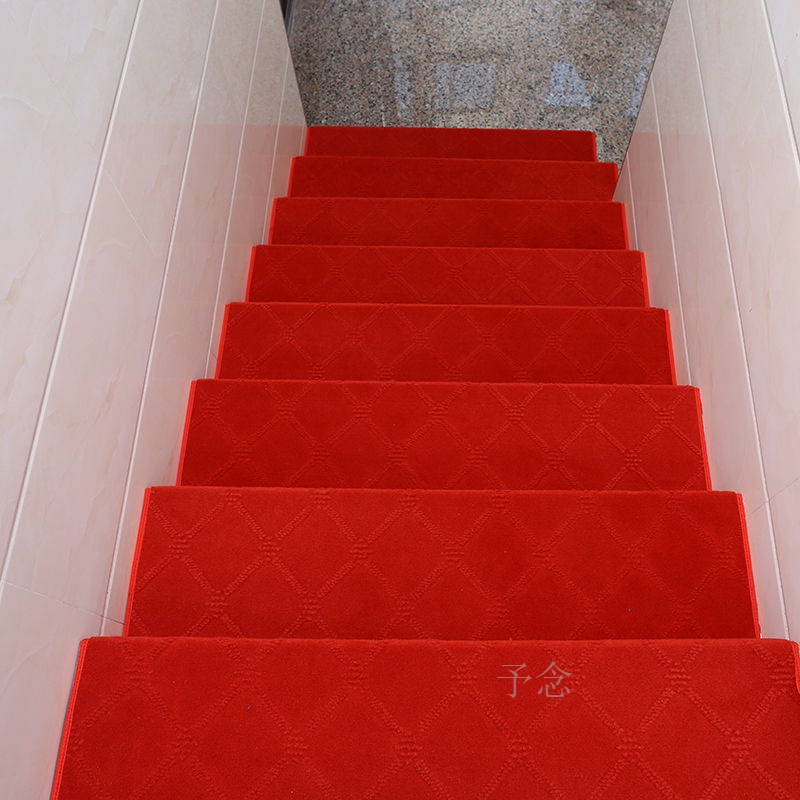 楼梯防滑垫色地毯免胶自粘家用条纹色踏步垫地垫台阶