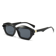 新款平光镜跨境时尚太阳镜欧美个性街拍墨镜男女士防紫外线眼镜