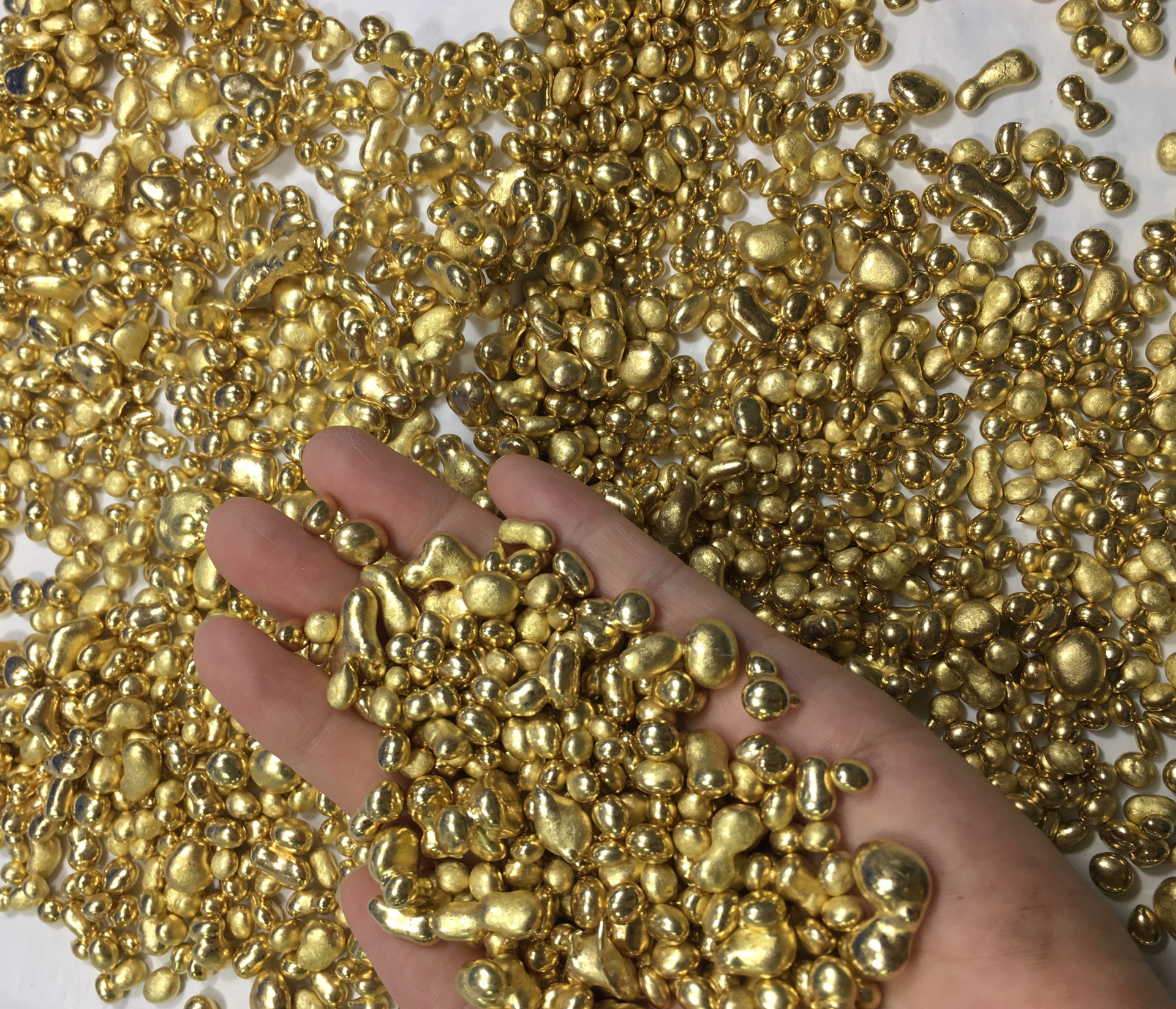 厂家直销h65黄铜粒 环保铜粒 合金金属铜 小件首饰工艺品铸造铜