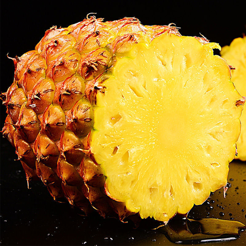 现摘现发海南金钻凤梨新鲜应季水果爆甜手撕菠萝5/9斤装产地批发