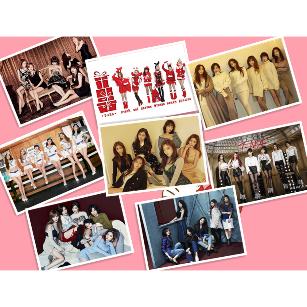 日韩明星海报墙贴8张金秀贤池昌旭tara权志龙superm ateez