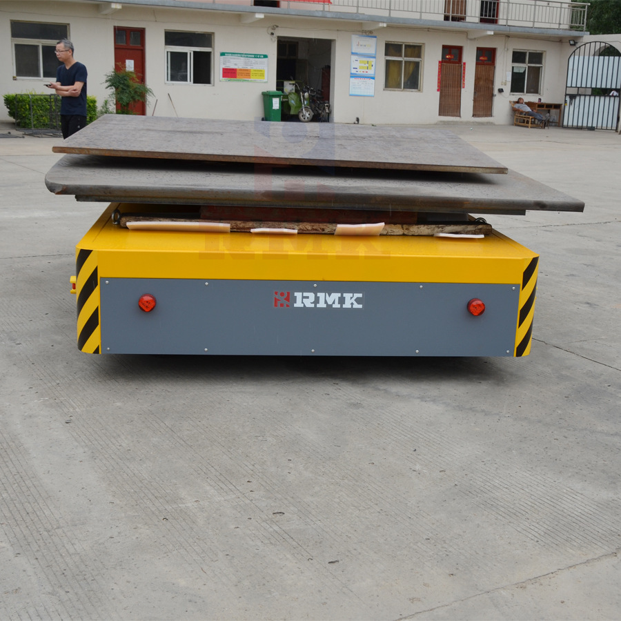 15吨万向轮电动平车升降支架电动行走小车智能无轨转运平板车