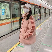 棉服女2023冬季新款宽松加厚面包服立领学生短款港风大码棉衣棉袄