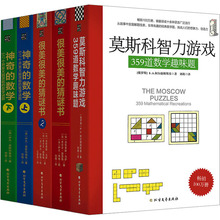 很美很美的猜谜书与莫斯科数学游戏(全5册) 智力开发