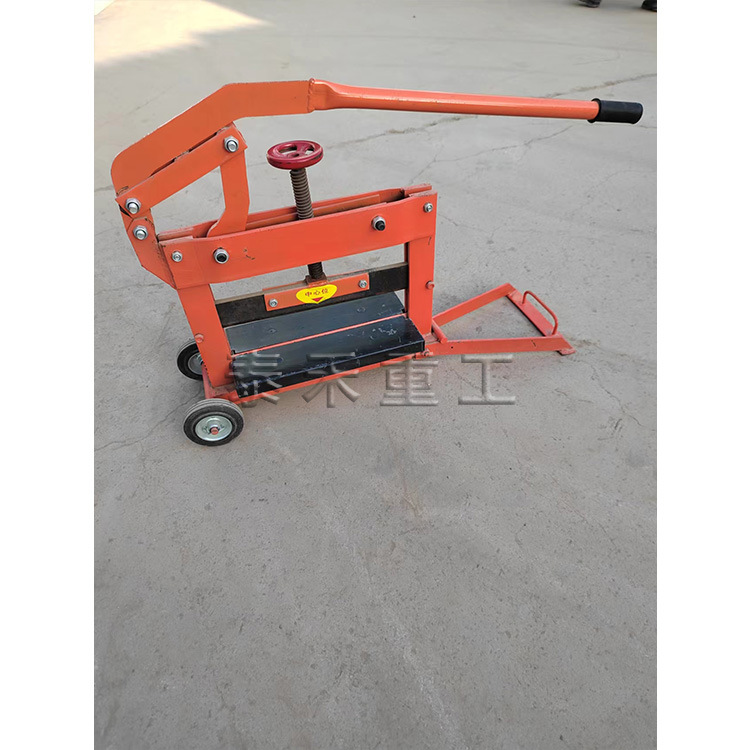 手动切砖机 马路牙子 多功能小型切块机