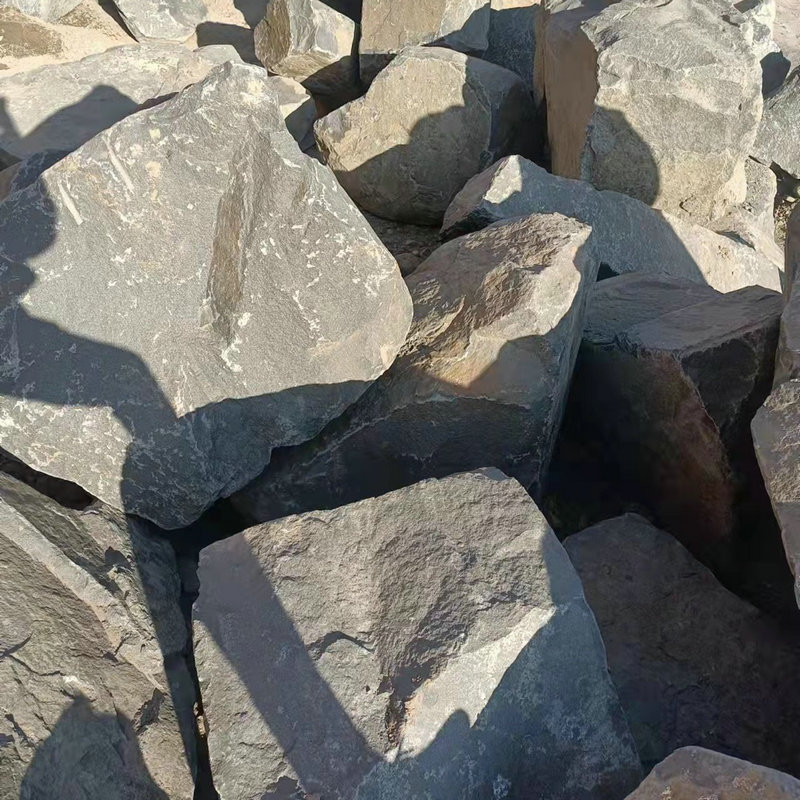 中国山西河北黑石材供应 花岗岩园林假山造景景观石公园置石