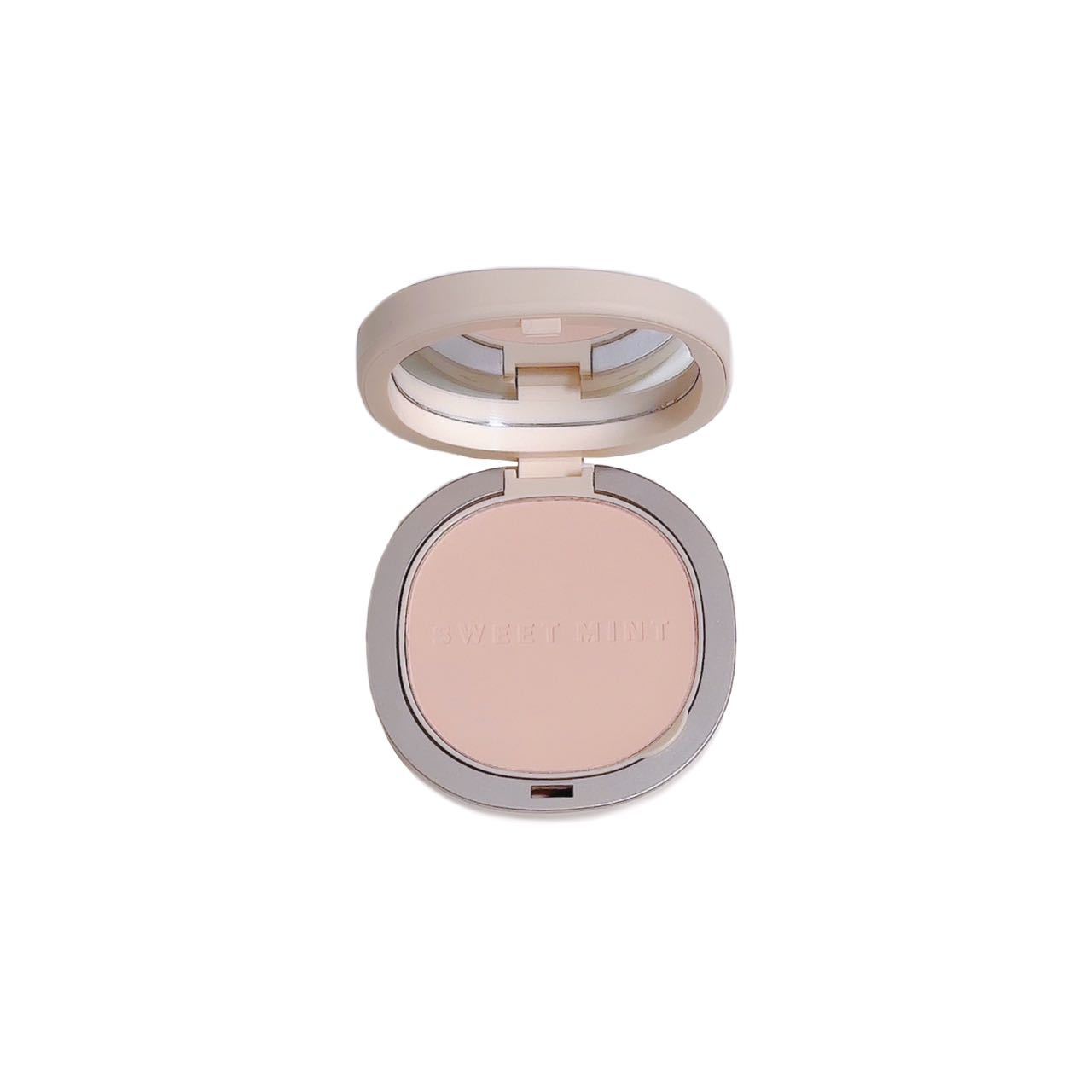 Sweetmint Powder Finishing Makeup Makeup Holding Hidden Pores Not Easy to Get Stuck Powder Natural Powder Puff Two-in-One