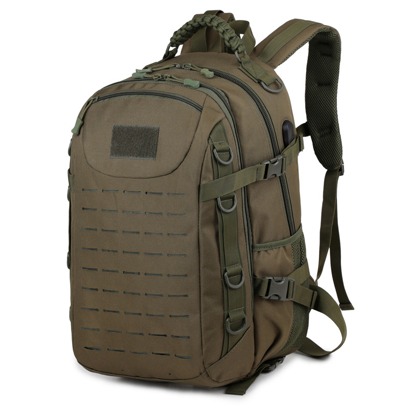 Tactical Backpack Multi-Functional Army Fan Backpack Waterproof Camouflage Commuter Bag Outdoor Tactics Camouflage Backpack