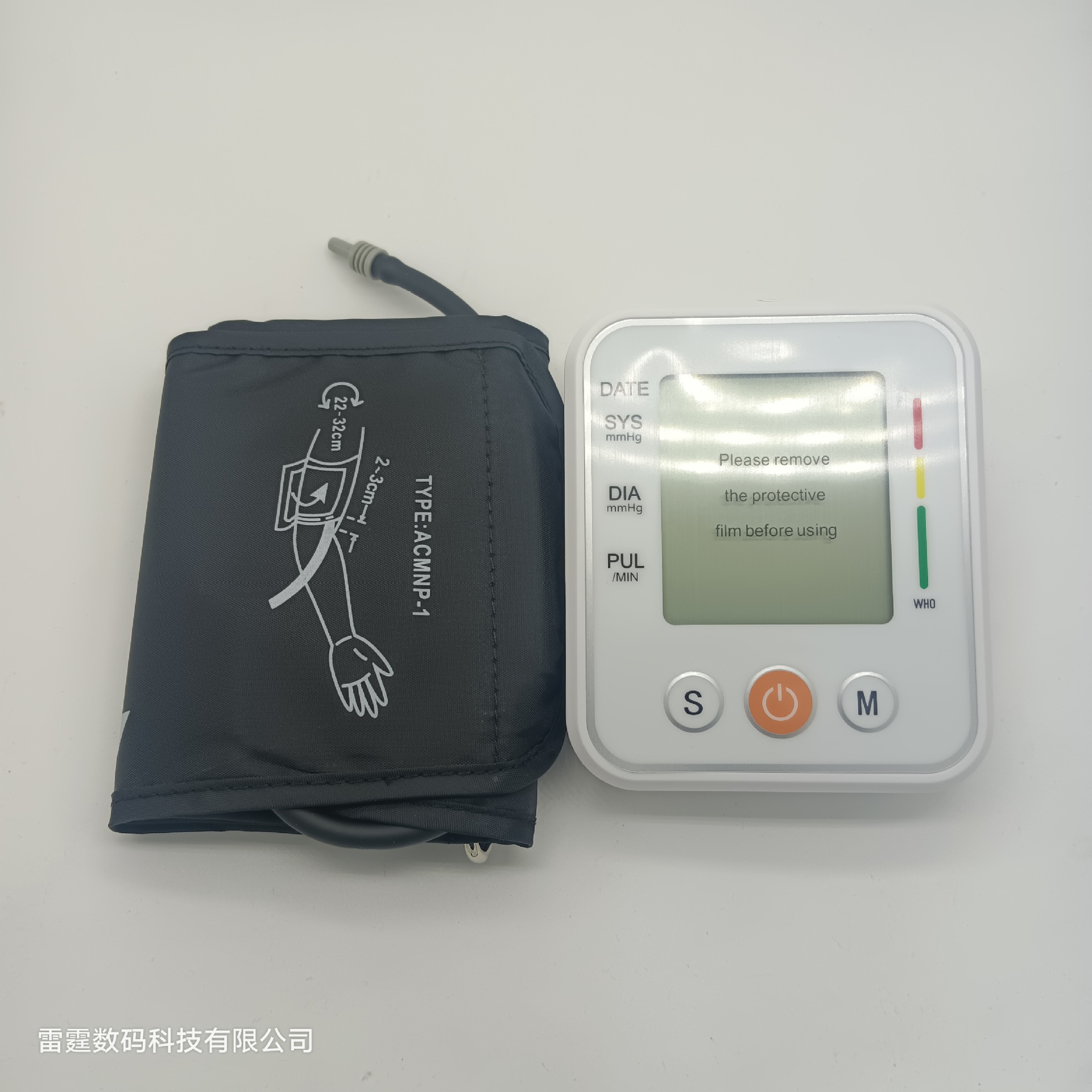 ARM Electronic Sphygmomanometer Household Intelligent Voice Broadcast Blood Pressure Measuring Instrument Foreign Trade Blood Pressure Meter