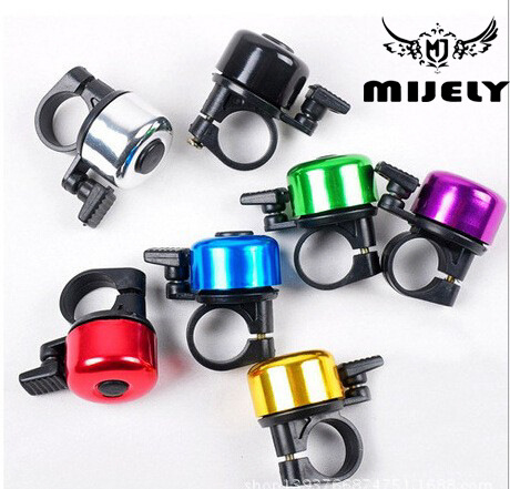 Mountain Bicycle Bell Flat Bell Bike Bell Aluminum Alloy and Oxidation Bicycle Bell