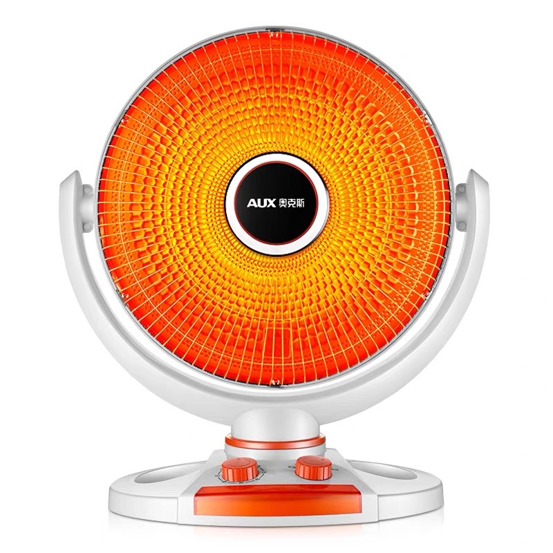 奥克斯小太阳取暖器电热扇烤火炉小型迷你家用取暖炉nsb-80h1