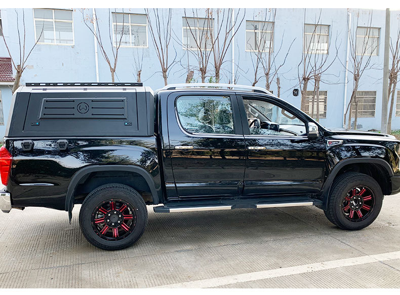 福田大将军皮卡改装件货箱车厢多功能三开门后箱盖货箱盖 canopy