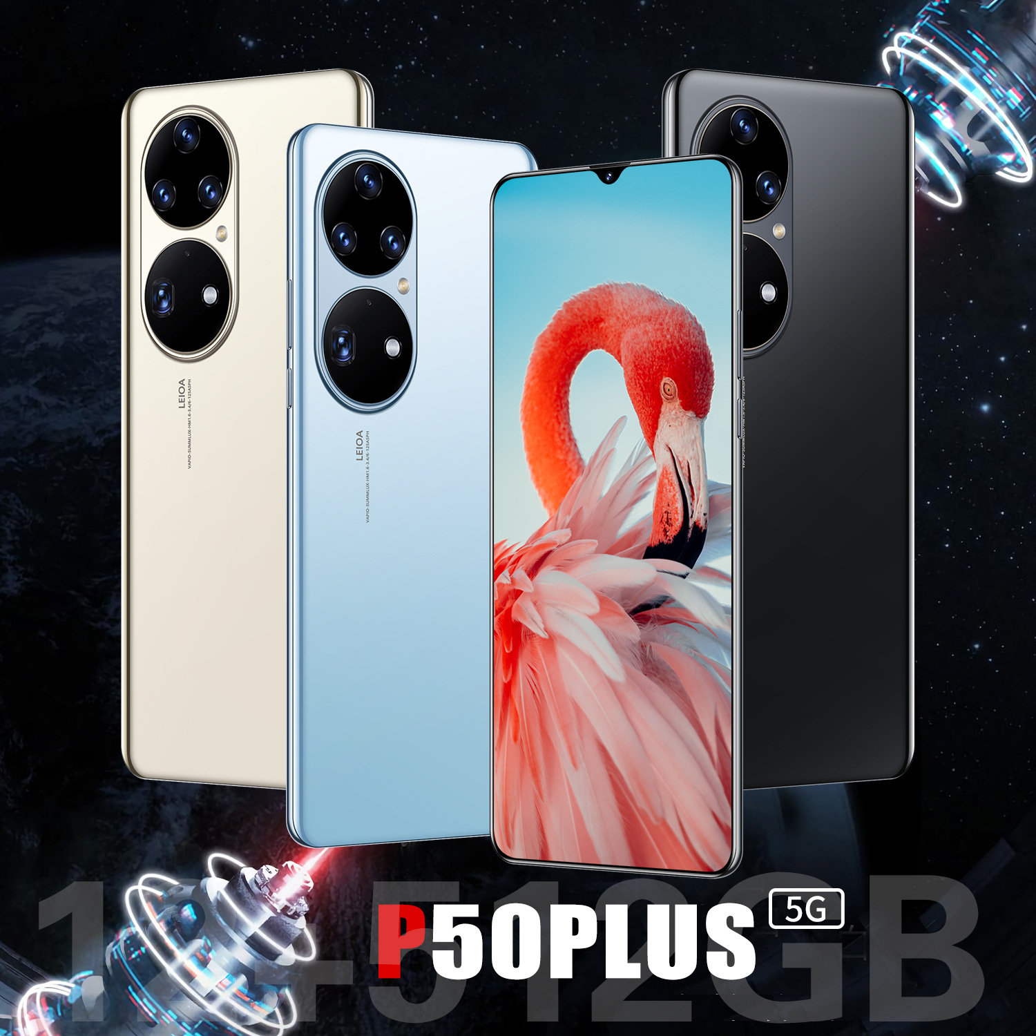 跨境手机p50plus 国产大屏安卓智能手机速卖通虾皮低价批发可代发