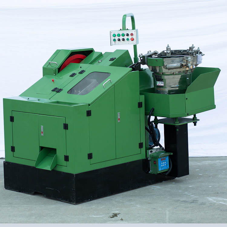 搓丝机搓牙机螺丝机械设备r4-40z振动盘式下料高速搓丝机