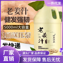 发廊理发店专用大桶生姜洗发水控油蓬松老姜王汁洗发露乳膏5000ml