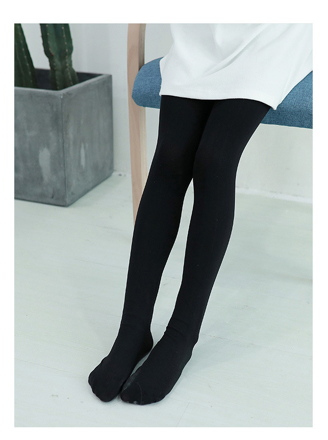 【定制】春秋薄款儿童舞蹈袜90d女童丝袜抗起球天鹅绒白色连裤袜