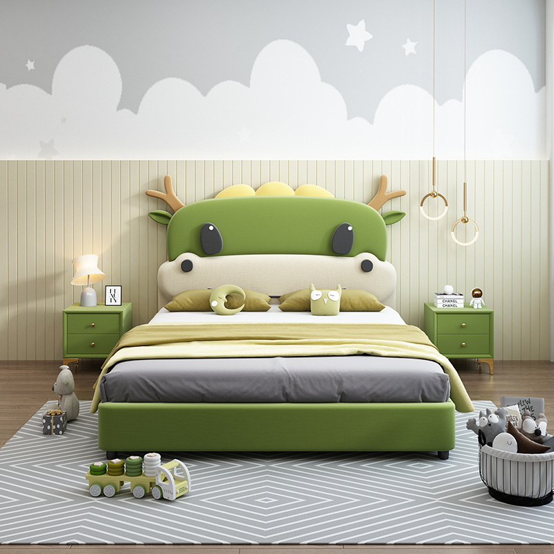 2 1.5m单人床女孩青少年卡通可爱公主床