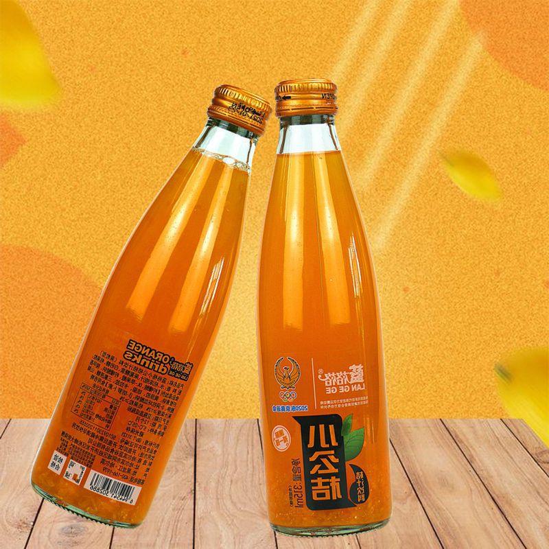 小公桔315小公举桔汁饮料果汁果粒网红生榨果味饮品老汽水