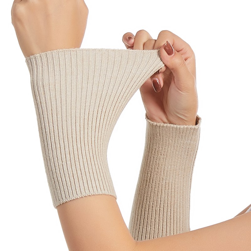 羊绒护手腕女秋冬加厚男女护手腕关节保暖防寒运动护手腕套护袖套