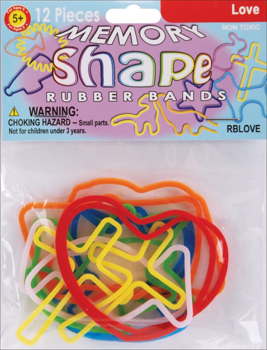 shaped rubber bands 硅胶橡皮筋手环彩虹皮筋夜光混色万圣节礼物