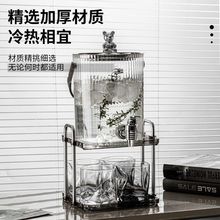 轻奢ins冷水壶带龙头水壶套装大容量家用凉水壶水果茶可乐饮料桶