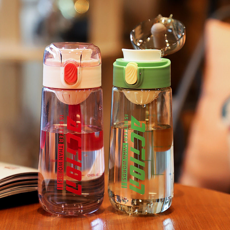 儿童水杯上学专用夏季男学生小孩男孩直饮杯防摔简约杯子男生夏天