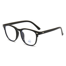 新款防蓝光平光镜米钉眼镜框潮网红韩版学生成品近视眼镜厂家批发