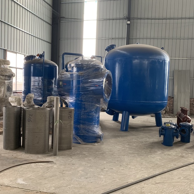 定制不锈钢旋流除砂沙器304 316l离心式沉砂器地下井水沙水分离器