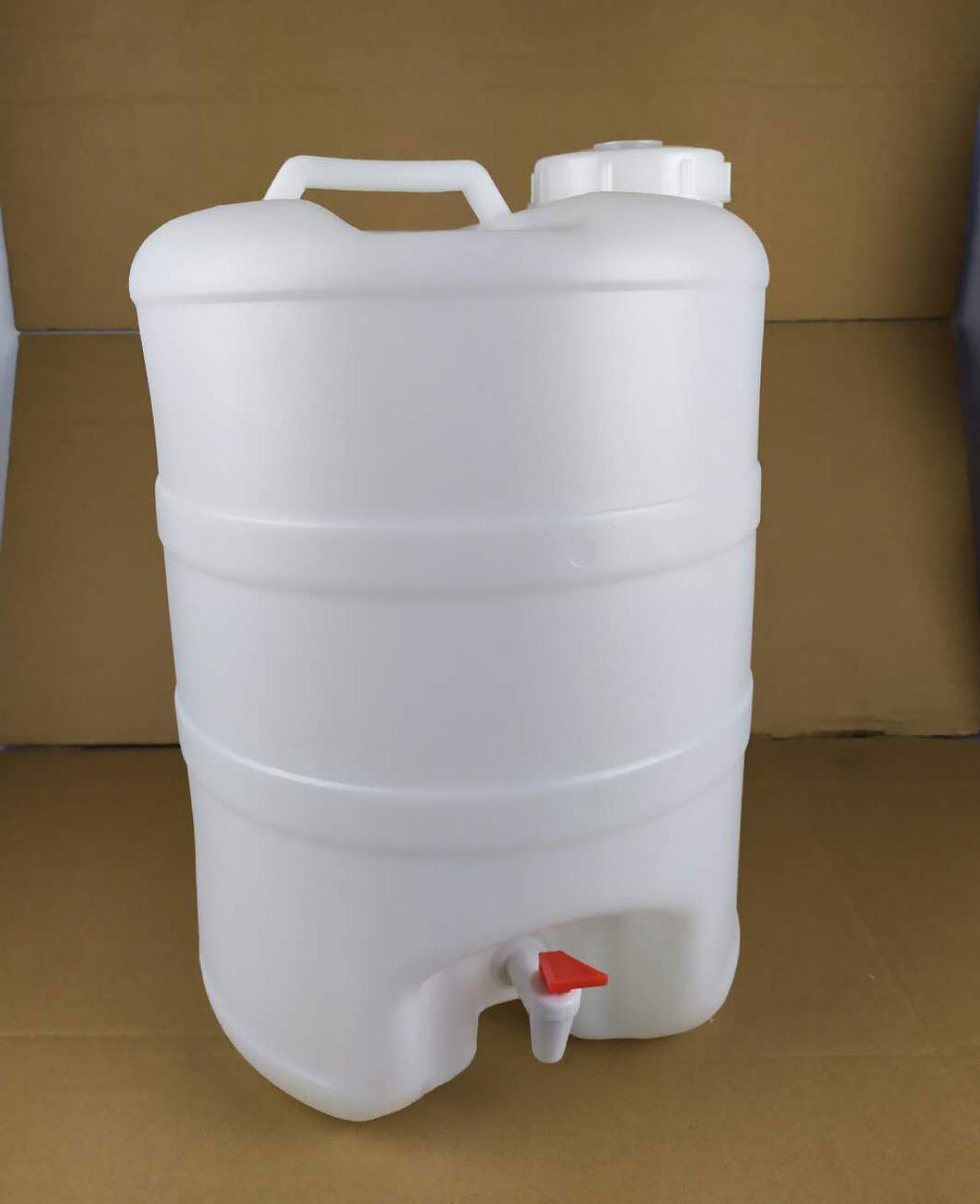 食品级塑料水桶加厚 20l50升装蜂蜜酒酱油醋酵素桶带阀门龙头开关