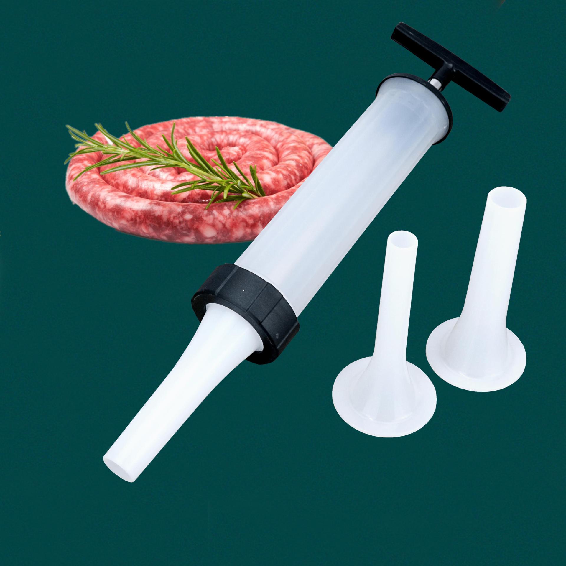 手推香肠机塑料手动家用型小型灌肠机灌腊肠器做香肠工具灌香肠器