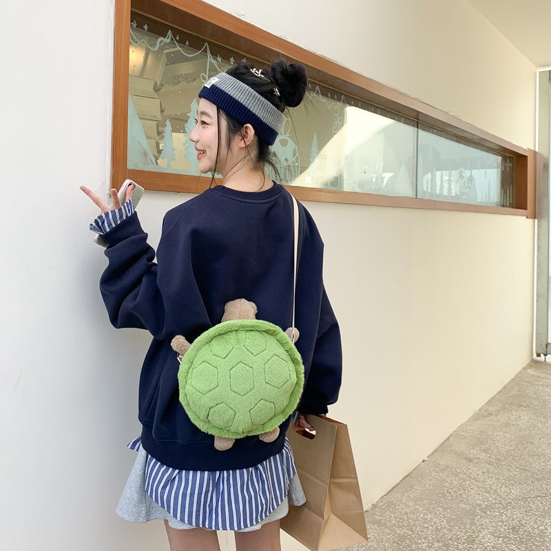原英蒂米乌龟包包先生可爱丑萌龟毛绒玩具玩偶背包休闲