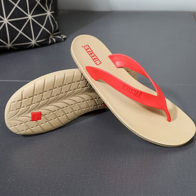 泰国进口天然橡胶男女防滑防臭便携人字拖鞋防水情侣凉拖家居鞋