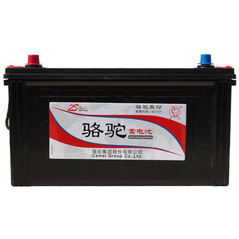 骆驼蓄电池6-qwlz-120农用车客车货车三轮车专用12v120ah汽车电瓶
