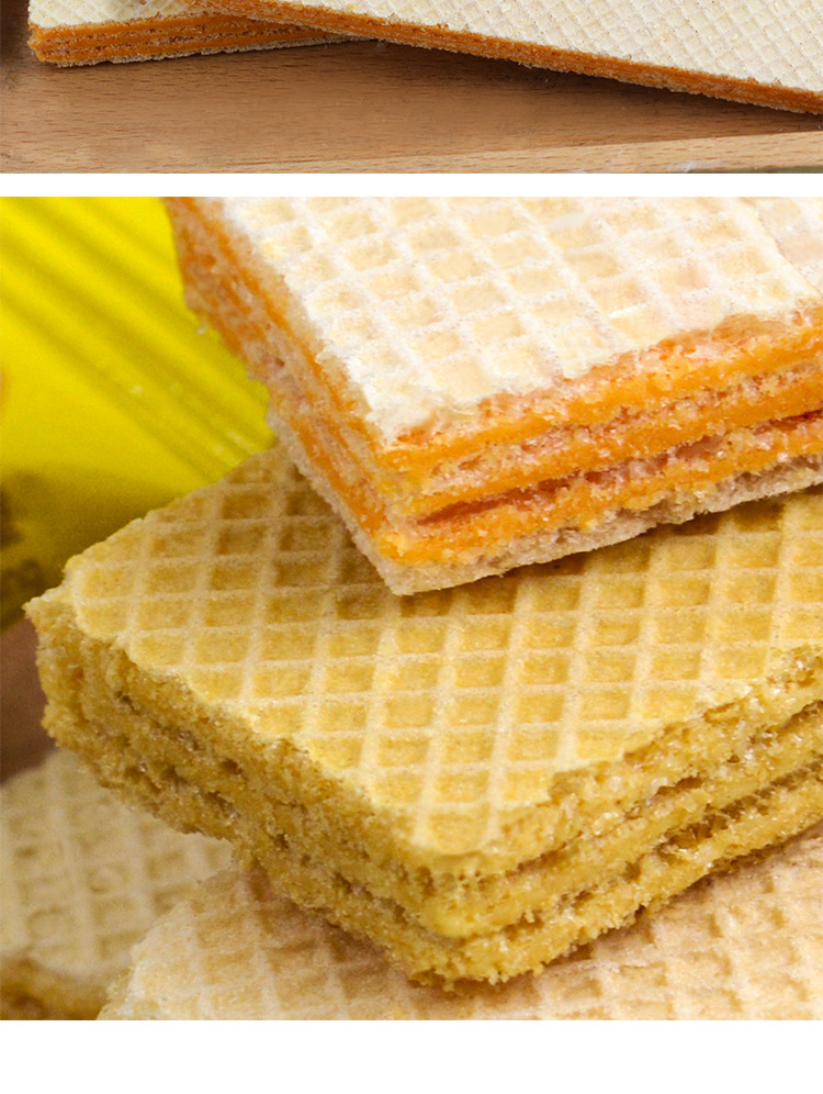 国产丽芝士威化饼干整箱5斤奶酪味咸蛋黄味榴莲味豆乳味椰子味