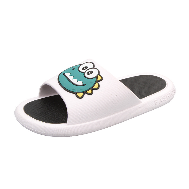 Slippers Baby Boy and Girl Summer Outdoor Wear Internet Celebrity Home Indoor Bath Cartoon Sandals Female Couple Step on Shit Feeling Men's Slippers