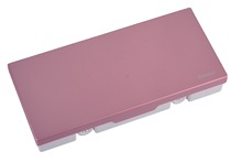 多功能38格保湿长方形水彩调色盒 藏青色 闪光粉色 便携带 易拆洗