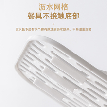 筷子盒厨房家用沥水收纳盒带盖防尘筷子筒餐具勺子筷子笼置物杨之