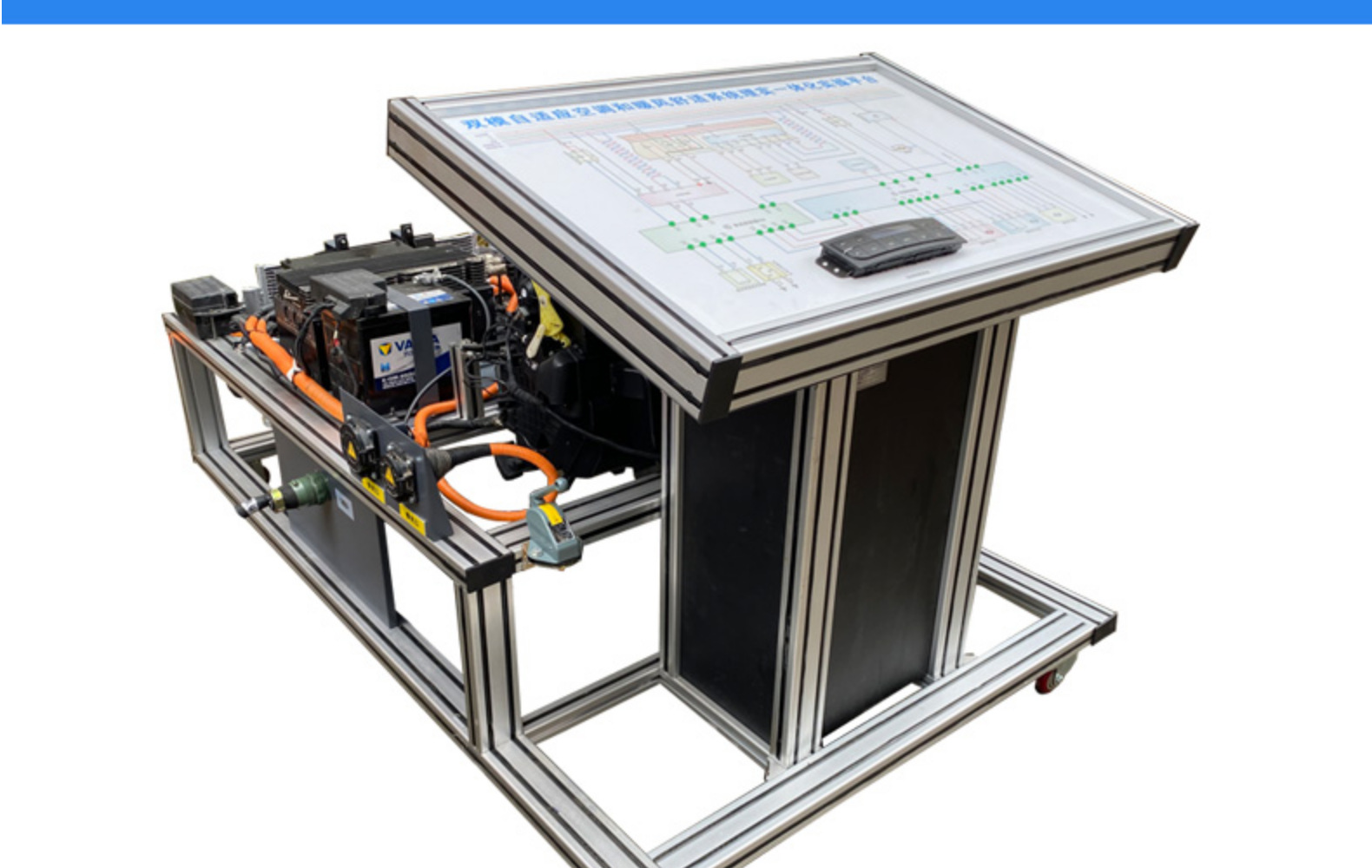 新能源北汽ev160纯电动汽车动力电机系统一体化教学台架